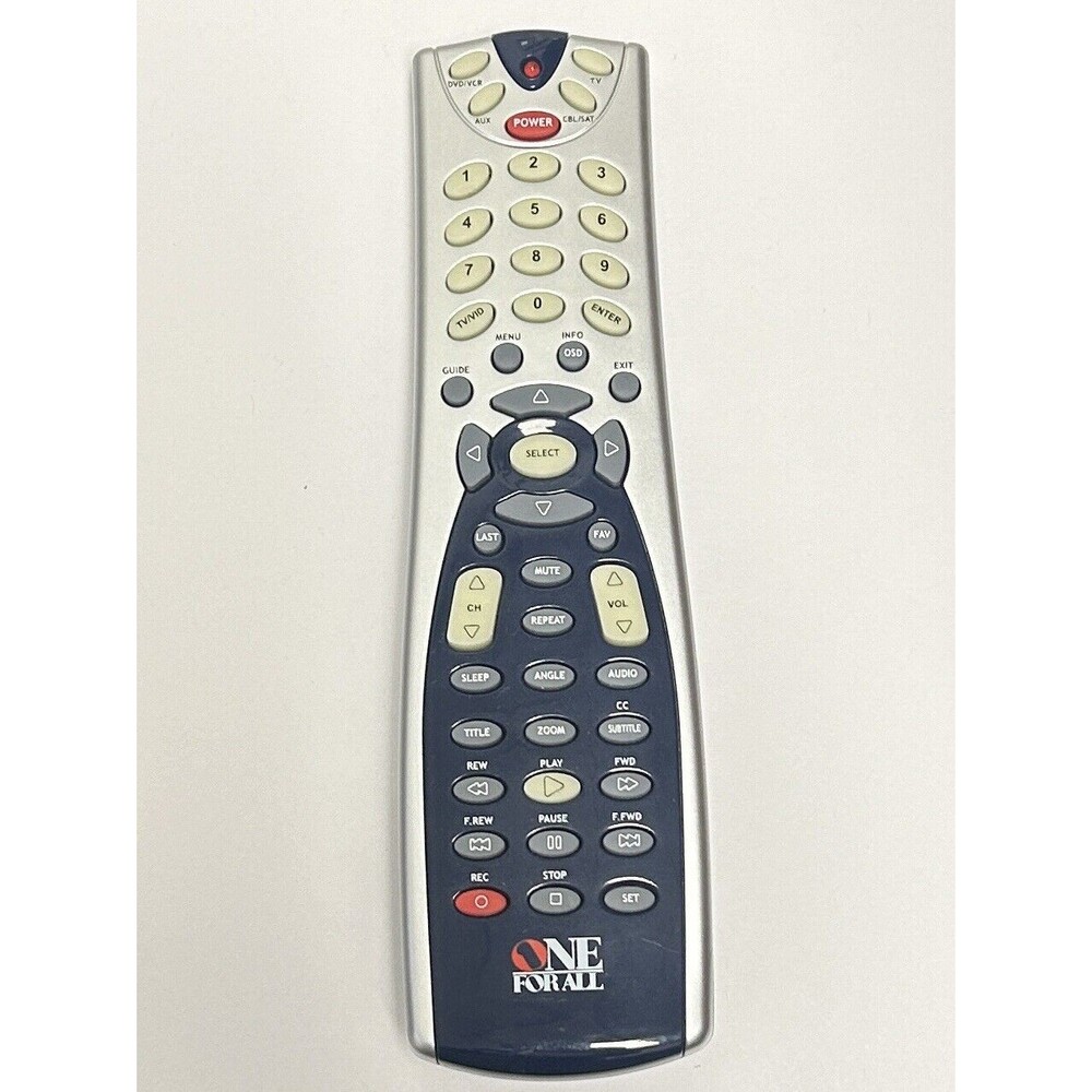 One For All Universal Remote Control URC-4041B01 UEI Technology Tested Working